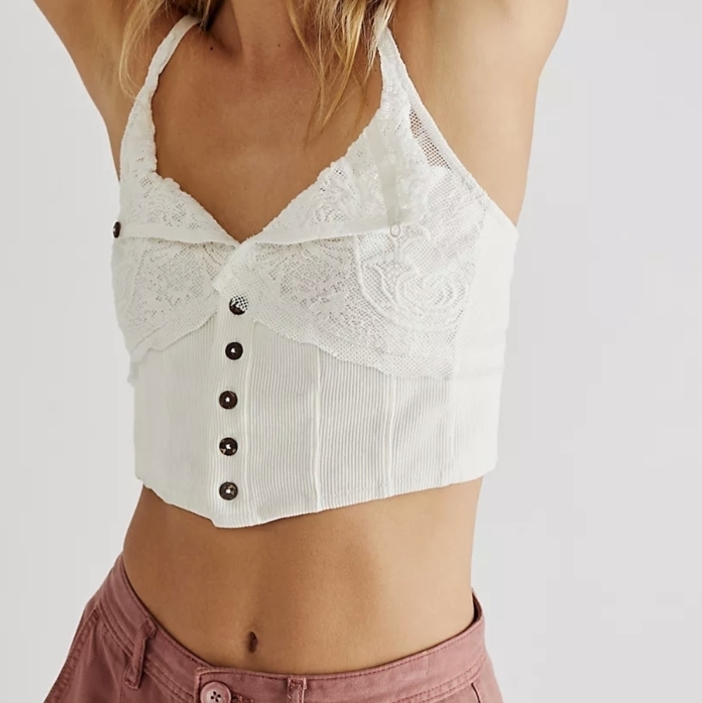 FREE PEOPLE have my heart tank top xs